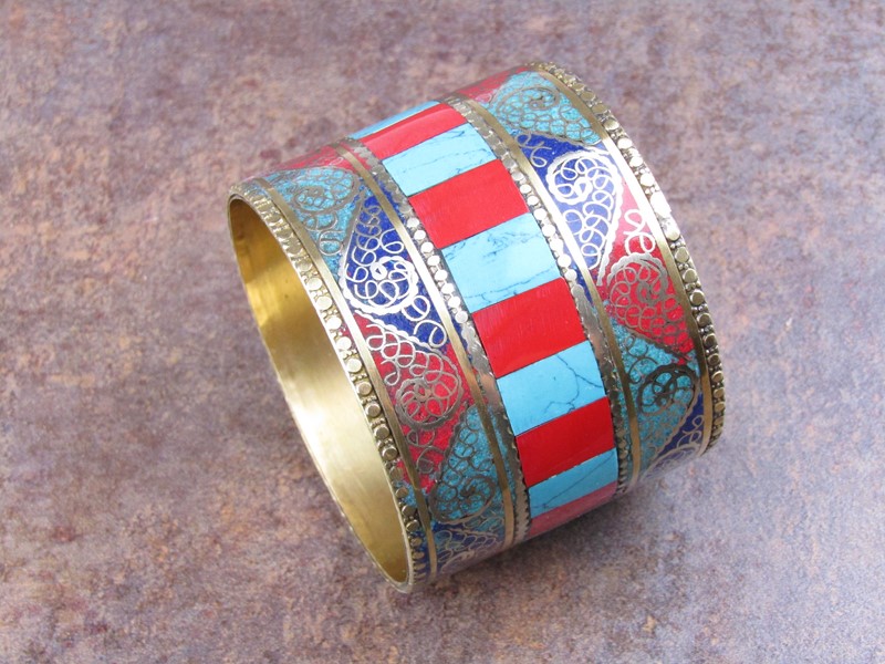 Mosazný náramek