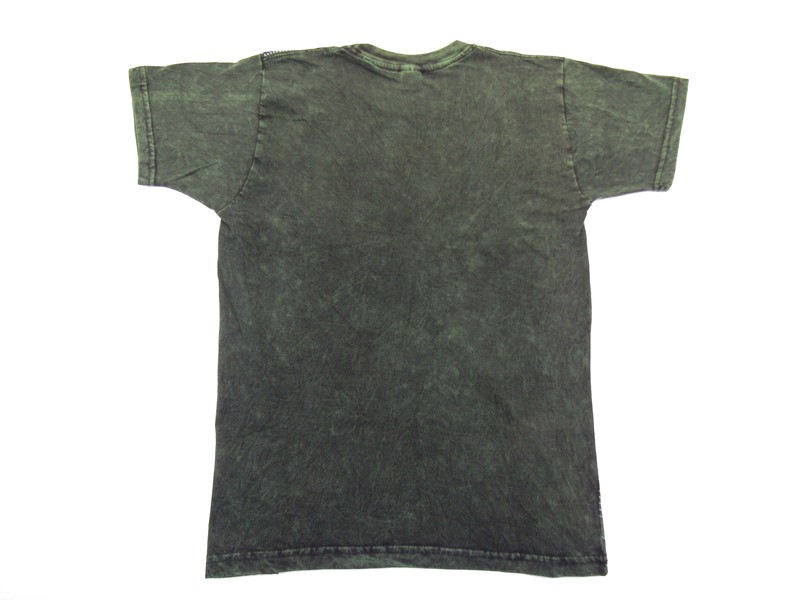 Bavlněné tričko zelené s mandalou 44