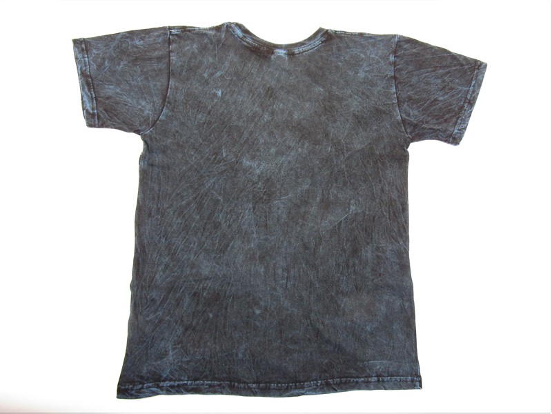 Bavlněné tričko modré s mandalou 46