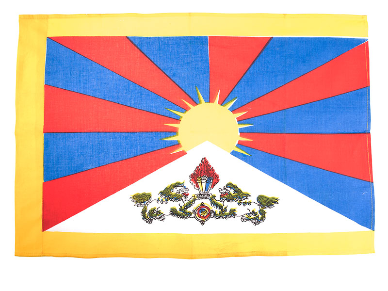 Tibetská vlajka bavlněná velká
