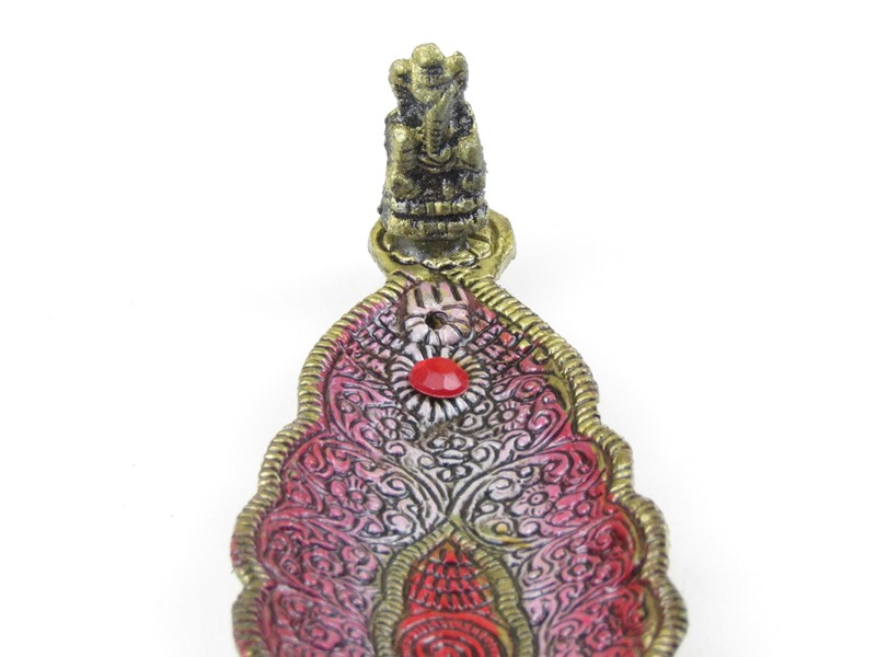 Držák tyčinek kovový s Ganéšou