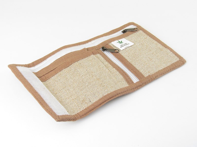 Peněženka konopná se zelenou keltikou