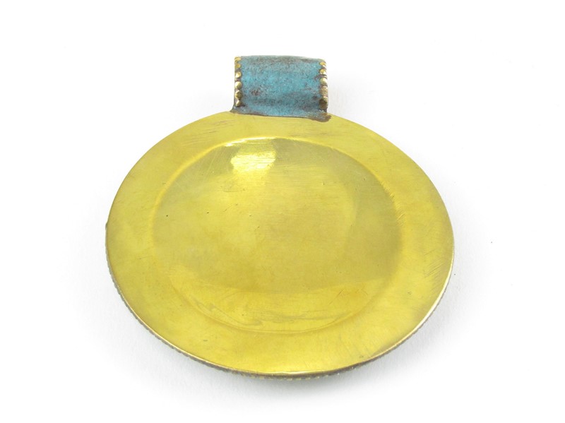 Tibetský přívěšek červený velký 7 cm