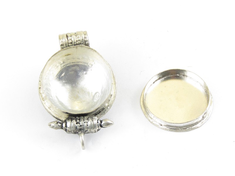 Nepálský škapulíř s ÓM tyrkysový