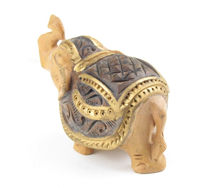 Slon vyřezávaný z Indie 12 cm