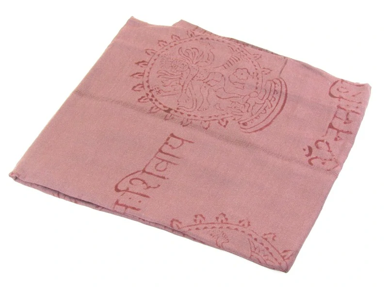 Sarong hnědý se Šivou 97 x 180 cm