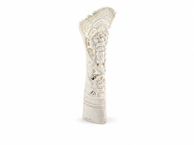 Indonéská řezba z kosti – 25 cm, 2. jakost