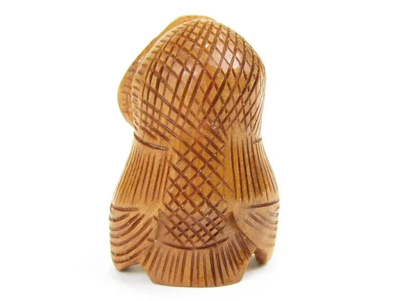 Sova dřevěná světlá z Indie 5 cm