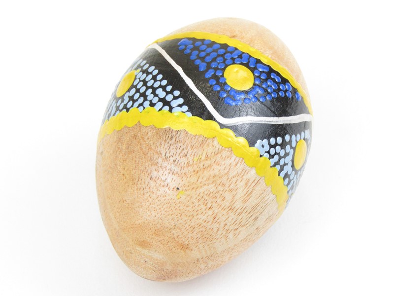 Dřevěná rumbakoule vajíčko
