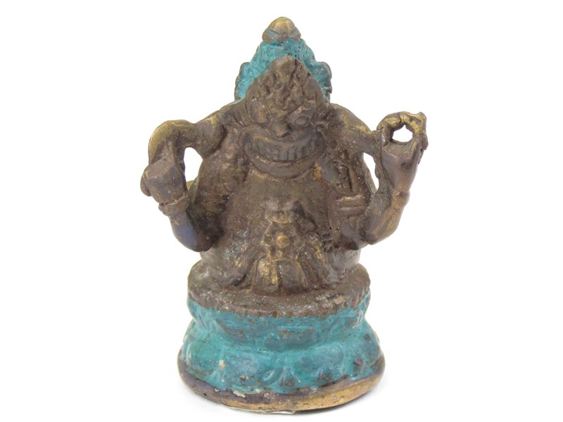 Ganéš kovový 6,5 cm z Indonésie