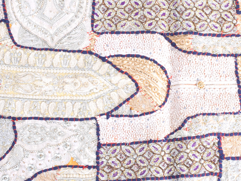 Nástěnná orientální dekorace světlá