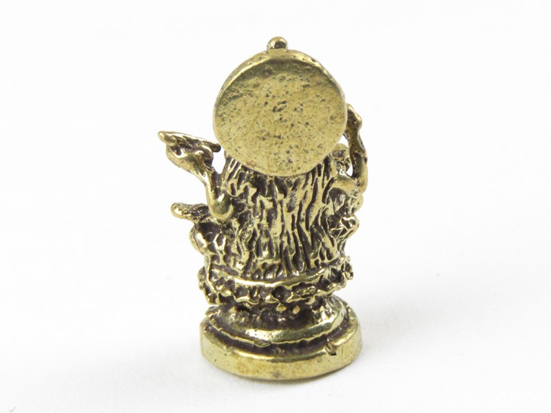 Soška Sarasvatí z kovu 3 cm