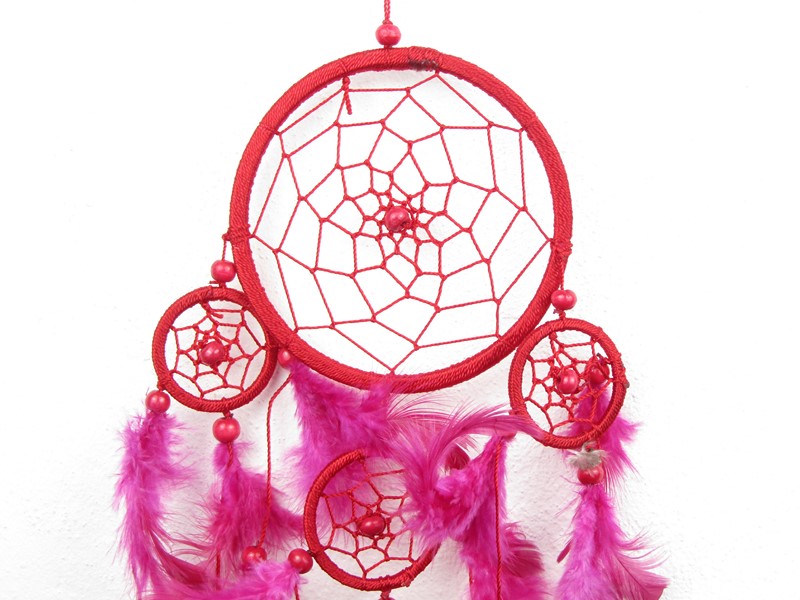 Červený lapač zlých snů