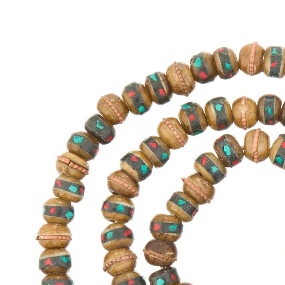 Mála z vykládané kosti hnědá