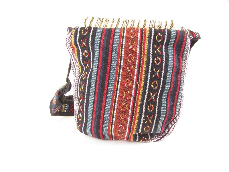 Kabelka bavlněná z Nepálu barevná