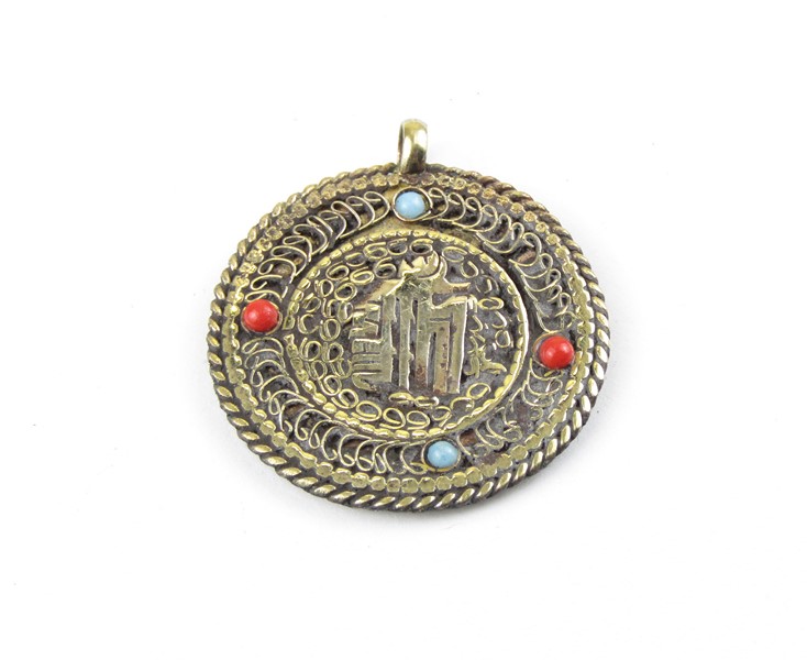 Přívěšek kulatý s ÓM