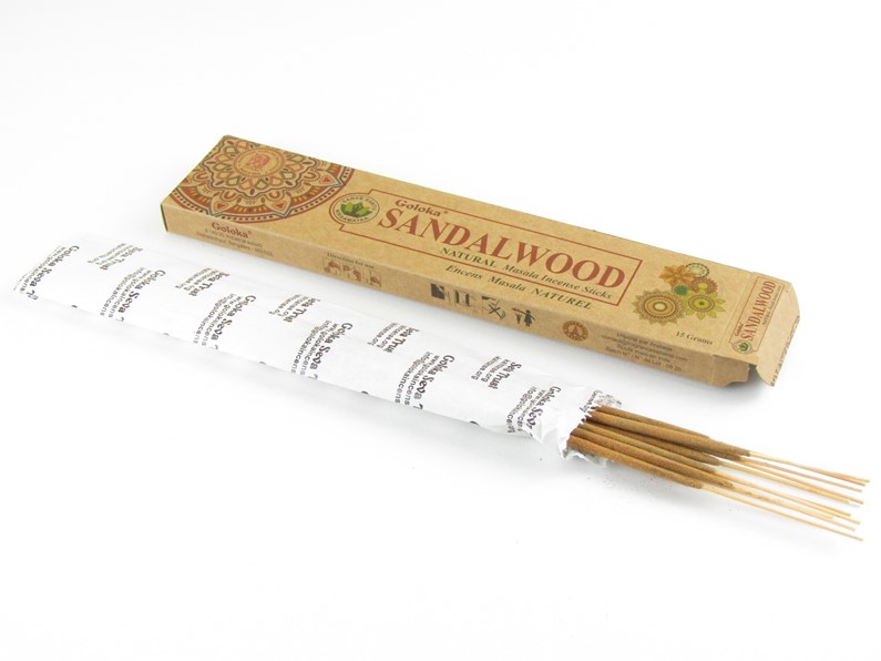 Vonné tyčinky Sandal wood Goloka