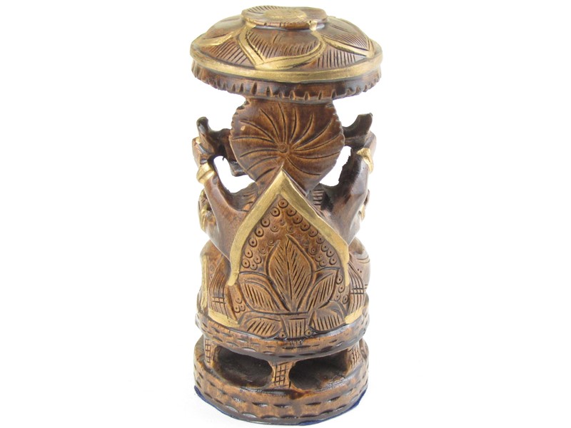 Ganéš ze dřeva 13 cm