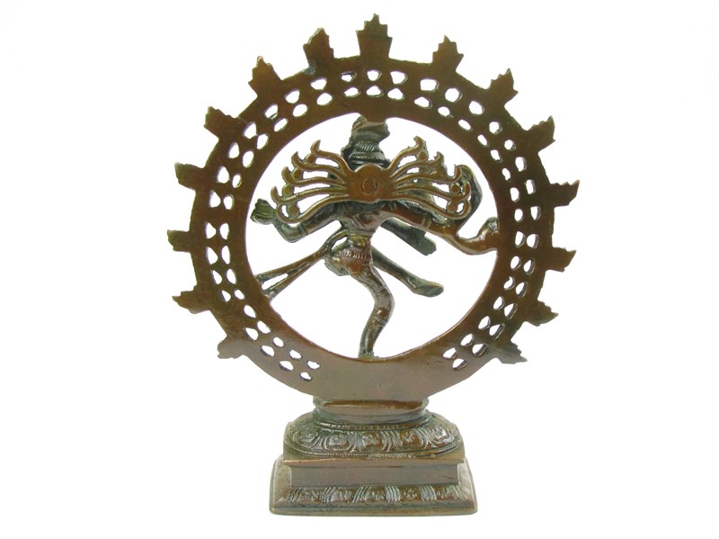 Nataraj z kovu 23 cm z Indie