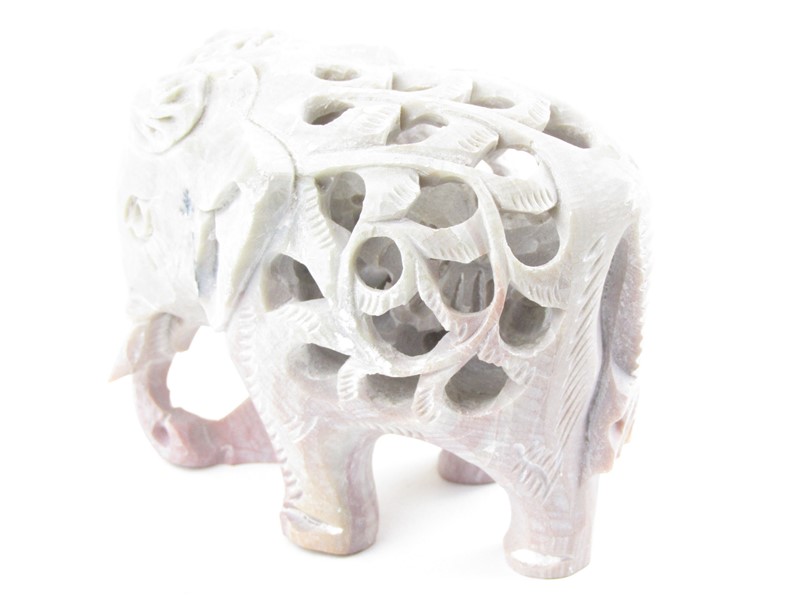 Slon z kamene mastku 8 cm