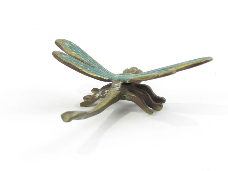 Kovová vážka z Indonésie 8 cm