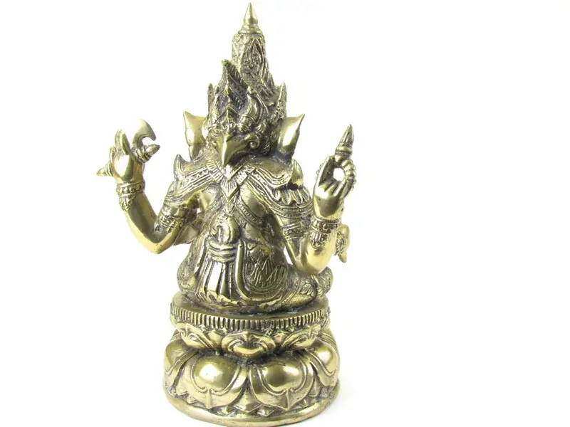 Kovová soška Ganéša 33 cm