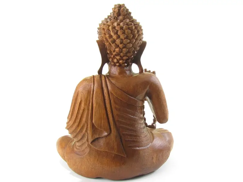 Buddha ze dřeva z Indonésie 31 cm