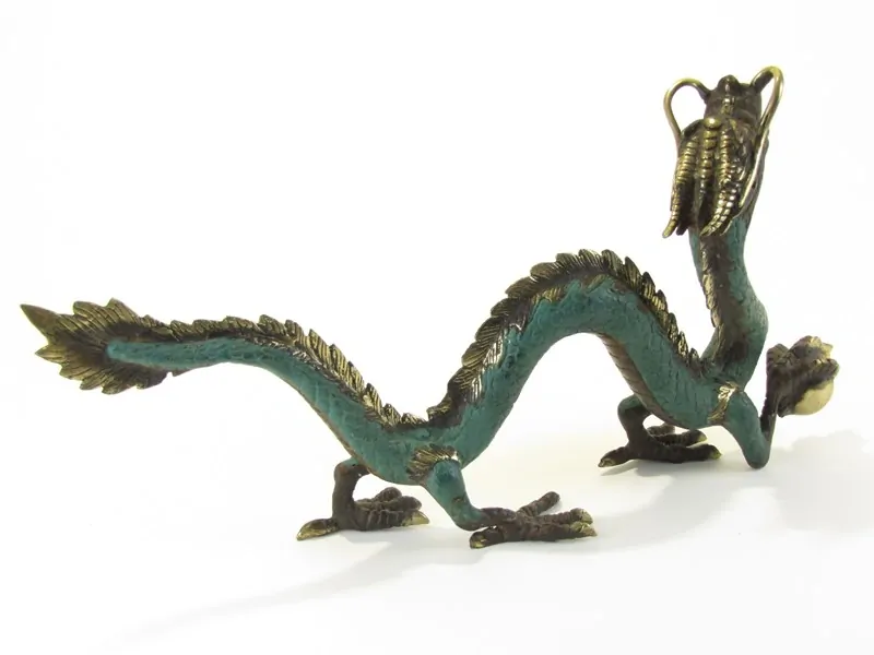 Kovový drak 60 cm 