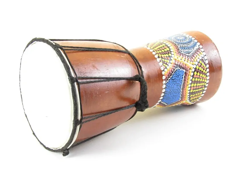 Bubínek dřevěný malovaný 25 cm