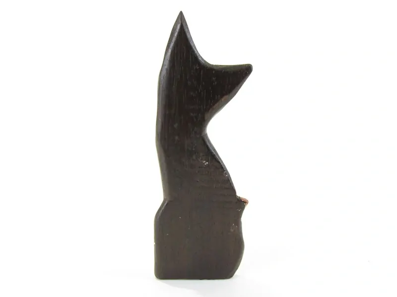 Kočka dřevěná malovaná 20 cm
