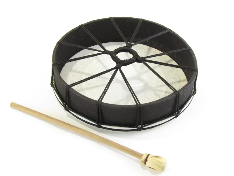 Šamanský buben s jin-jang 27 cm