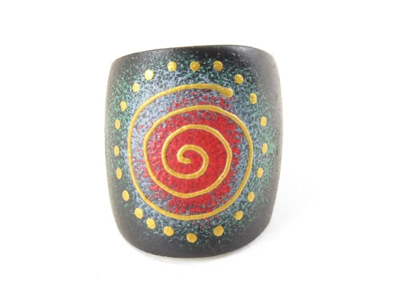 Dřevěný prstýnek vel. 62