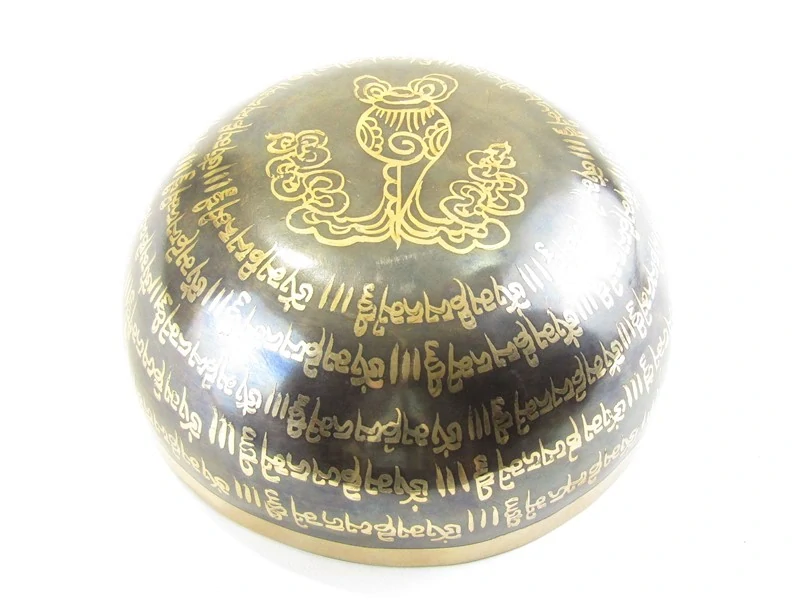 Tibetská mísa z Nepálu 16,5 cm zdobená