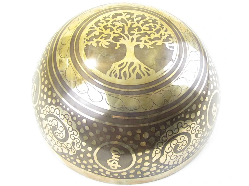 Tibetská mísa 17 cm zdobená