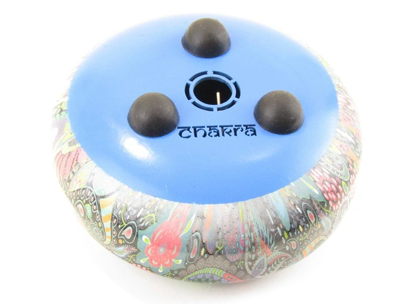 Happy drum z Indie květovaný 16 cm