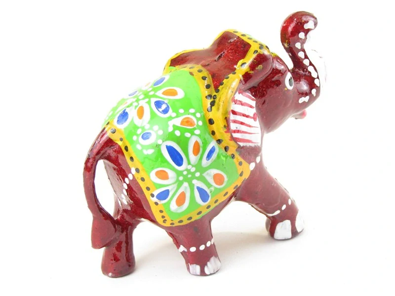 Slon z Indie červený 7 cm