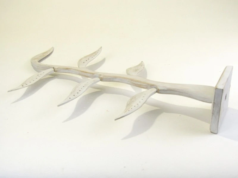 Dřevěný strom na náušnice