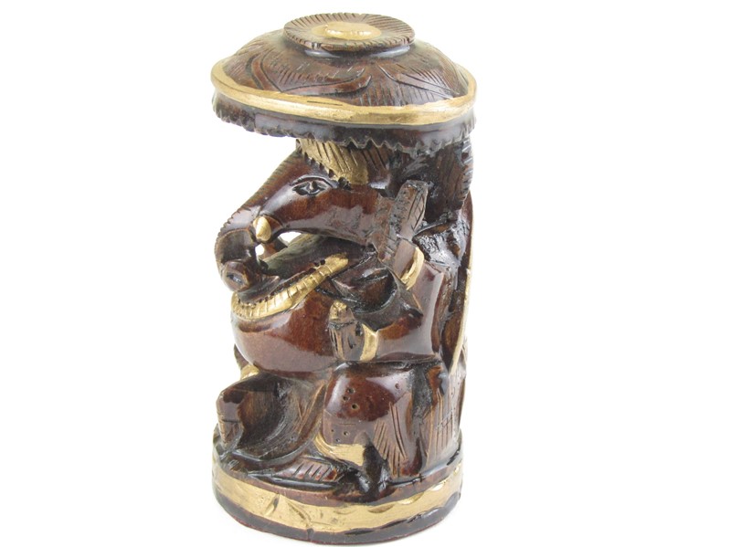 Ganéš ze dřeva 10,5 cm