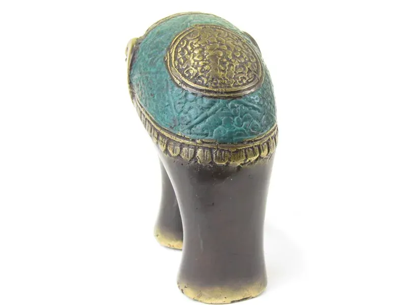 Kovový slon z Indonésie 10 cm