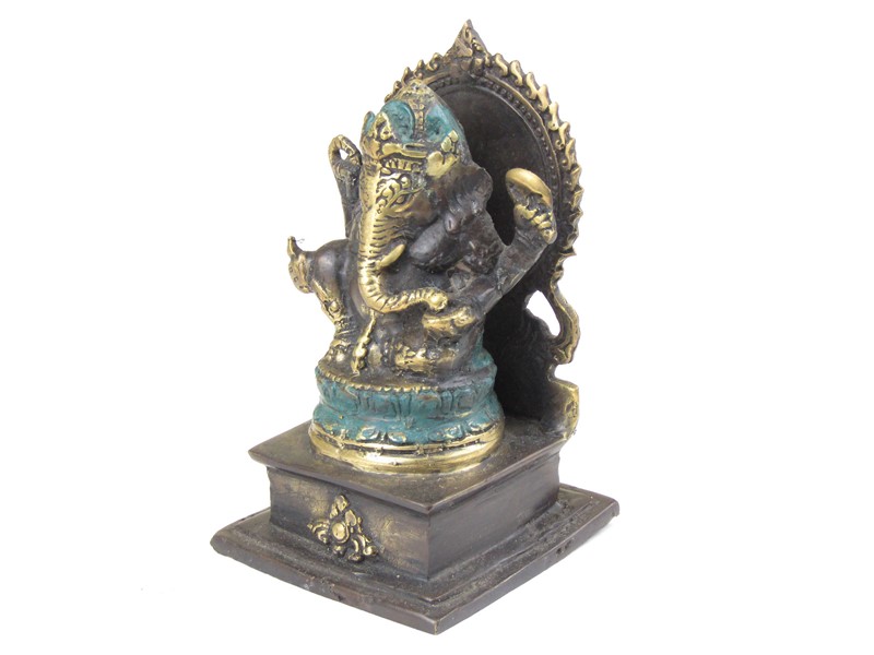 Ganéš kovový 12 cm 