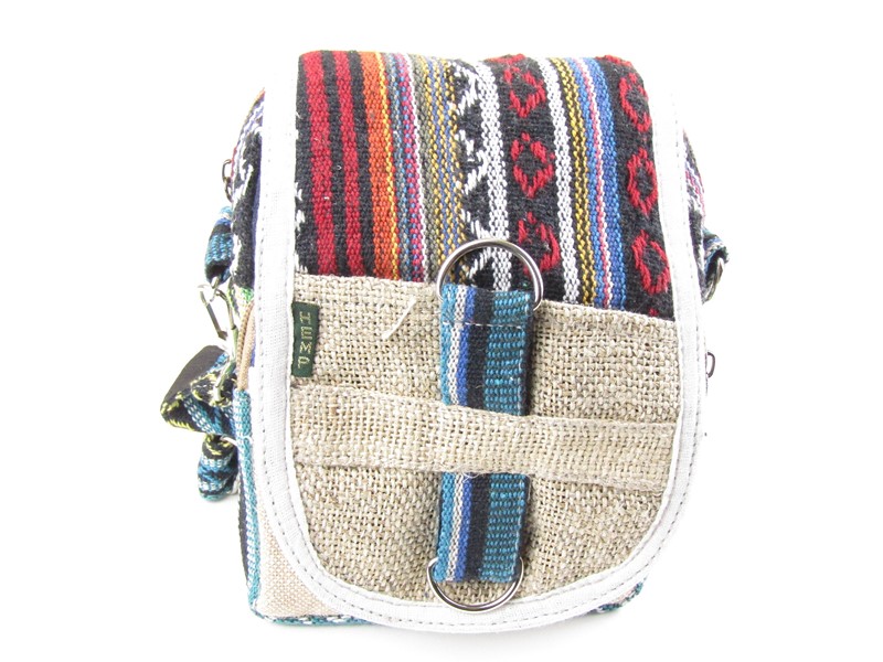 Taška na opasek pestrá pruhovaná