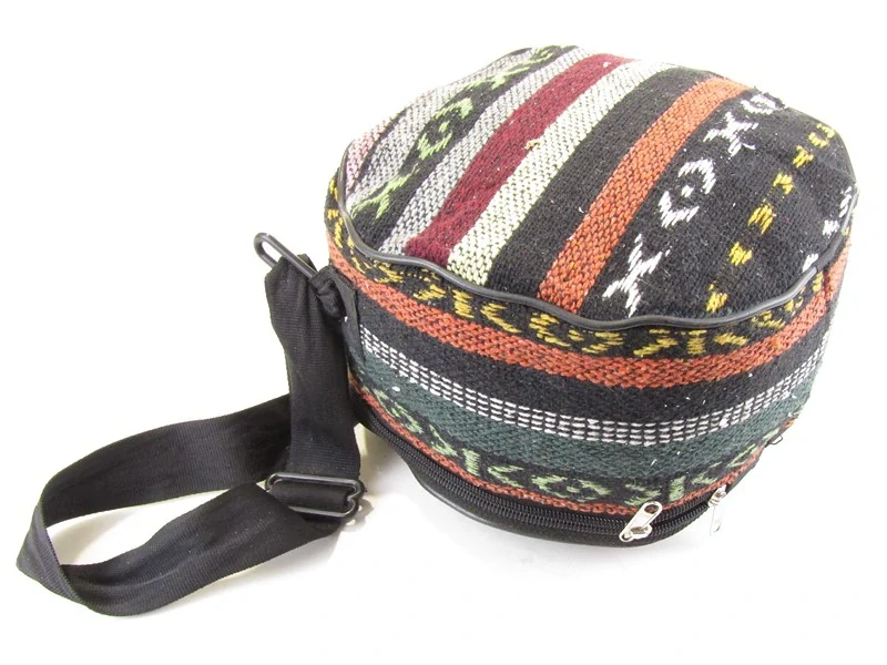 Happy drum z Indie bílý 20 cm
