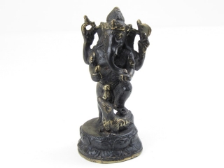 Kovová soška Ganéša 14 cm