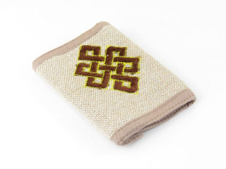 Peněženka konopná s hnědou keltikou