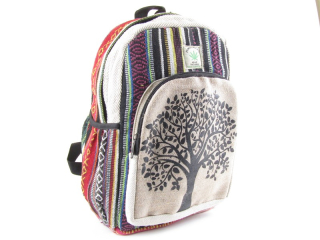 Batoh konopný se stromem života