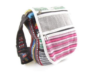 Bavlněná kabelka z Nepálu barevná