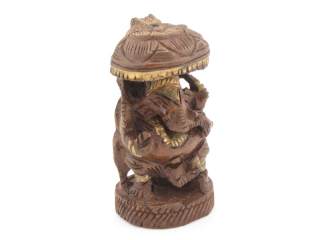 Ganéš ze dřeva 7,5 cm