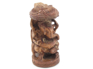 Ganéš ze dřeva 8 cm