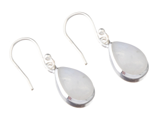 Náušnice s měsíčním kamenem kapka