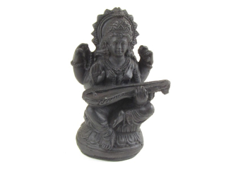 Socha Sarasvatí z pryskyřiice 11 cm